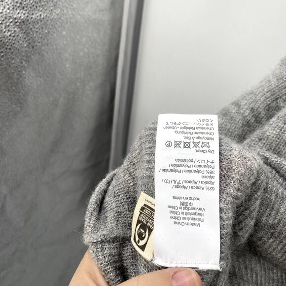 Madewell gray alpaca crewneck sweater - Picture 5 of 5